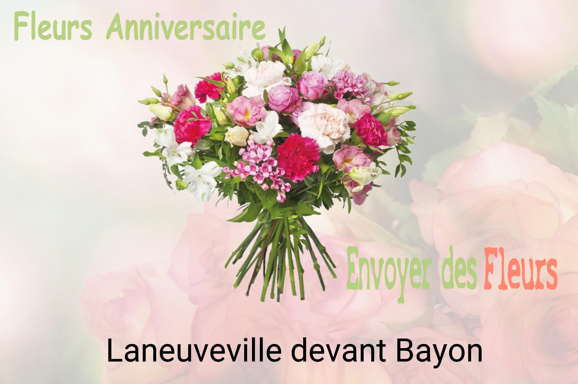 Bouquet de fleurs d’anniversaire livré à Laneuveville-devant-Bayon